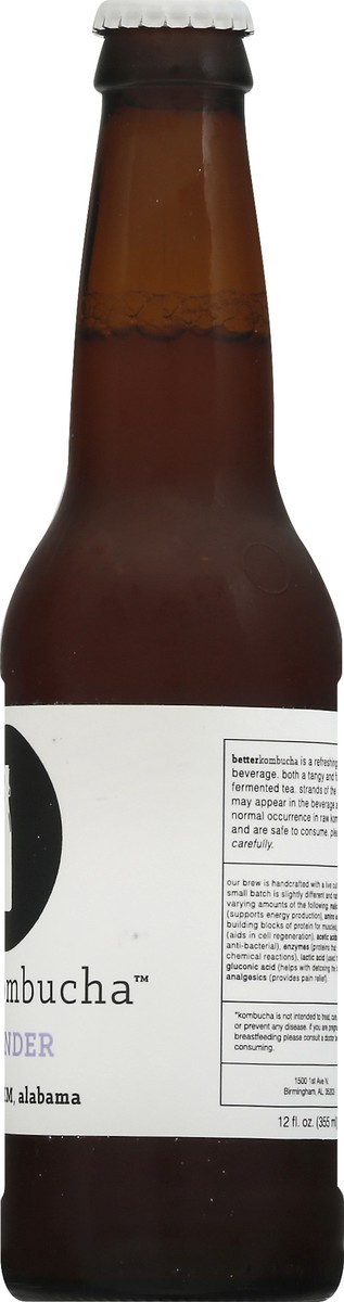 slide 4 of 12, BetterKombucha Lavender Kombucha - 12 oz, 12 oz