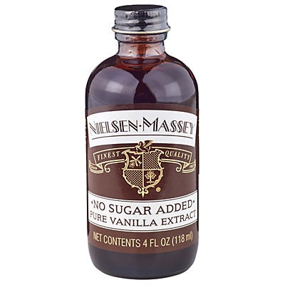 slide 1 of 1, Nielsen-Massey No Sugar Added Pure Vanilla Extract, 4 oz