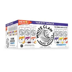White Claw Hard Seltzer Variety Pack 24pk