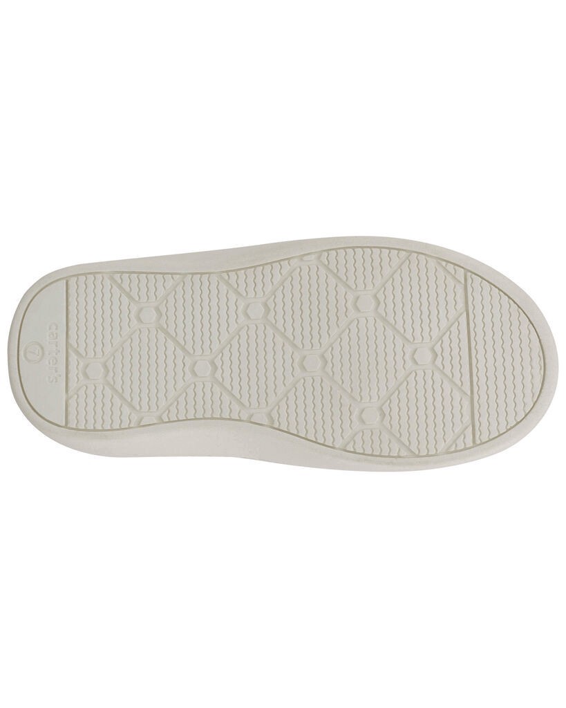 slide 2 of 6, Carter's Toddler Metallic Slip-On Casual Shoes Silver 4, 1 ct