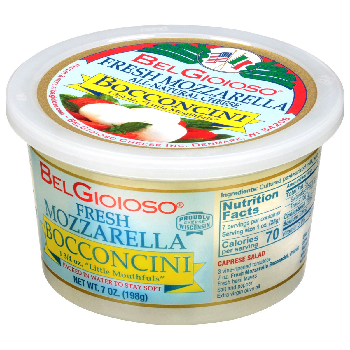 slide 3 of 9, BelGioioso Fresh Mozzarella Bocconcini, 7 oz