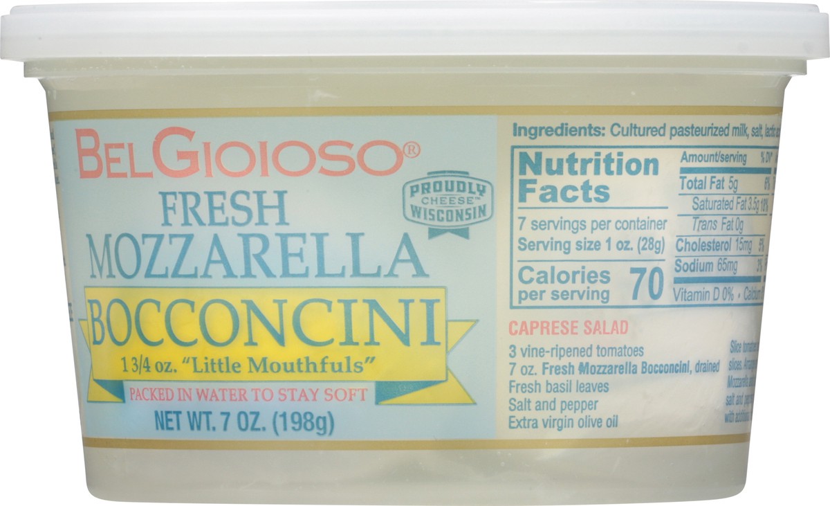 slide 5 of 9, BelGioioso Fresh Mozzarella Bocconcini, 7 oz