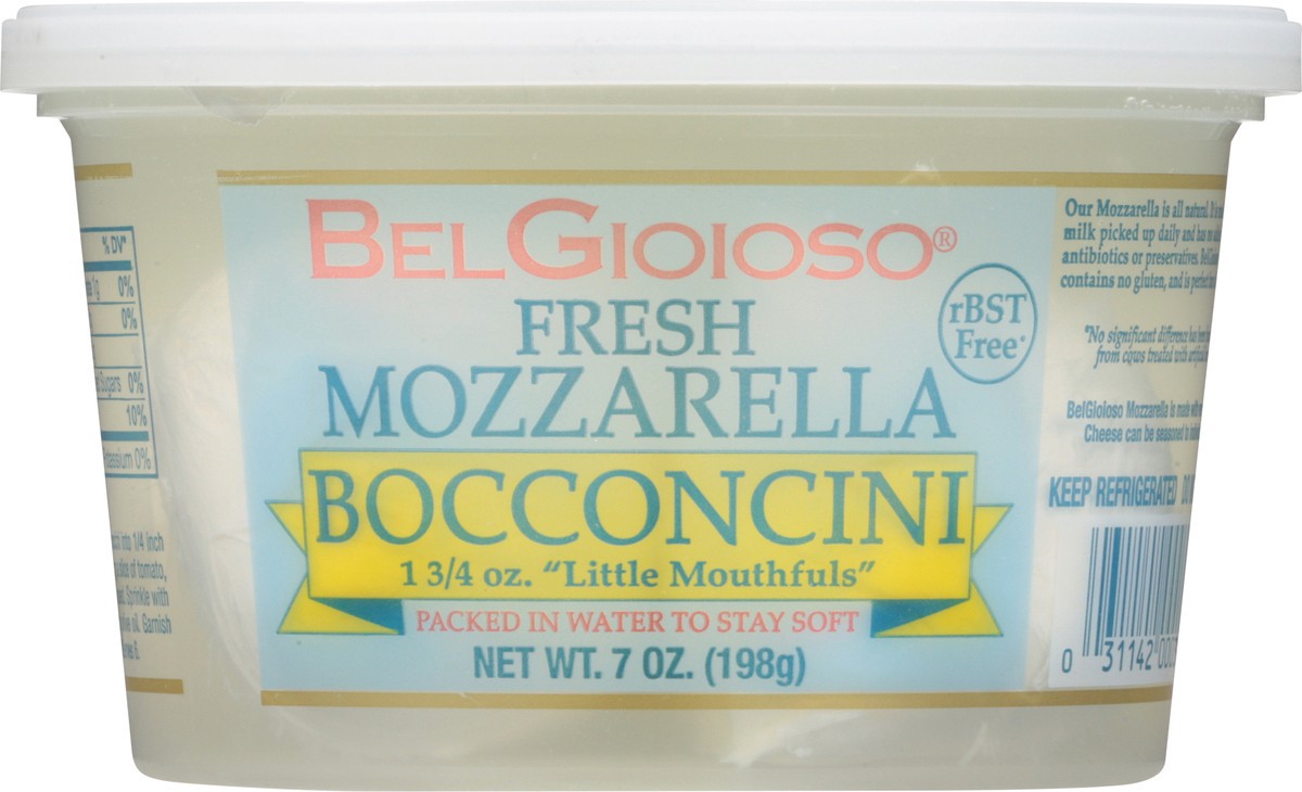 slide 6 of 9, BelGioioso Fresh Mozzarella Bocconcini, 7 oz