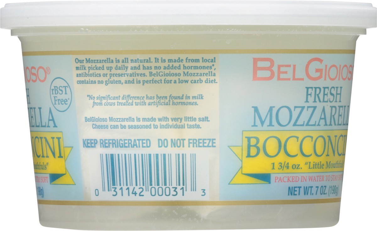 slide 8 of 9, BelGioioso Fresh Mozzarella Bocconcini, 7 oz