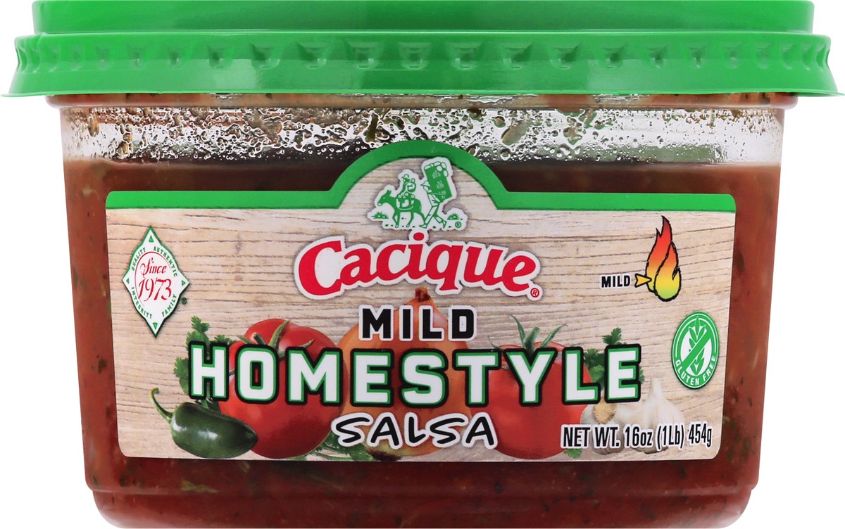 slide 12 of 13, Cacique Homestyle Salsa Mild, 16 oz