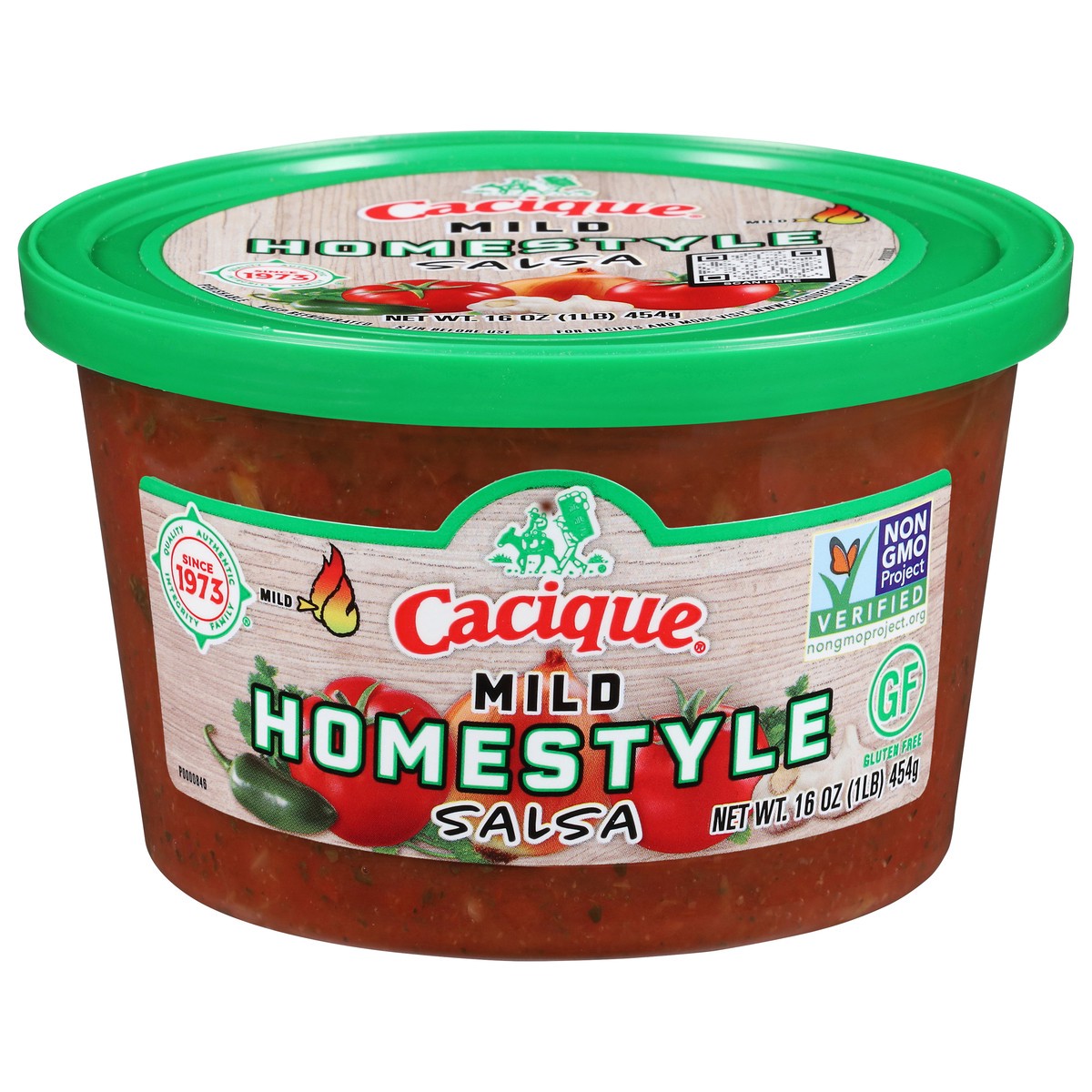 slide 1 of 13, Cacique Homestyle Mild Salsa 16 oz, 16 oz