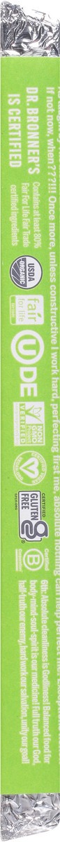 slide 6 of 9, Dr. Bronner's Chocolate Crisp Hazelnut Butter Bar, 2.1 oz