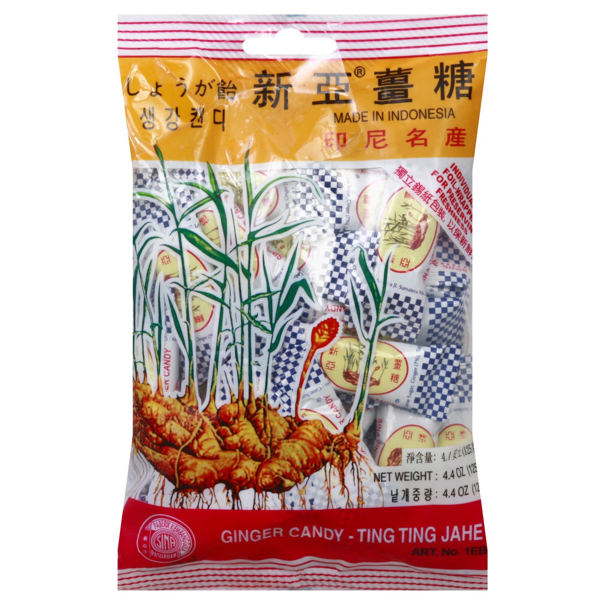 slide 8 of 8, Ting Ting Jahe Ginger Candy 4.4 oz, 4.4 oz