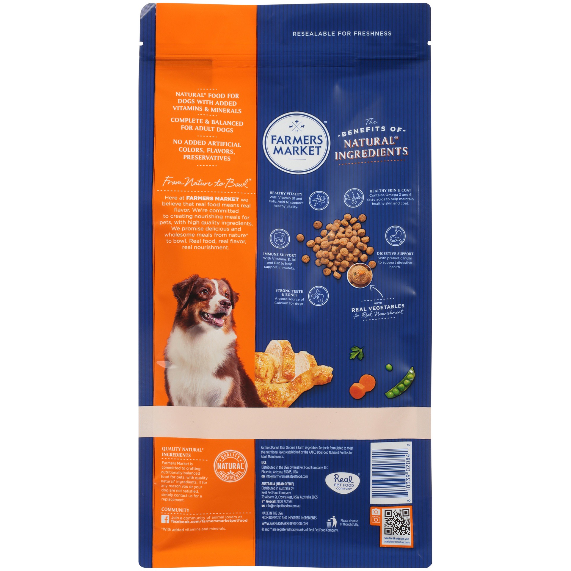 slide 2 of 5, Farmer's Market Grain Free Chicken & Garden Vegetables Dog Food, 4 lb