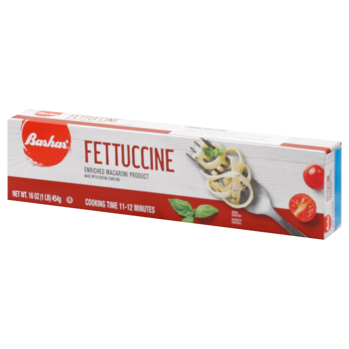 slide 5 of 14, Bashas Fettucini, 16 oz