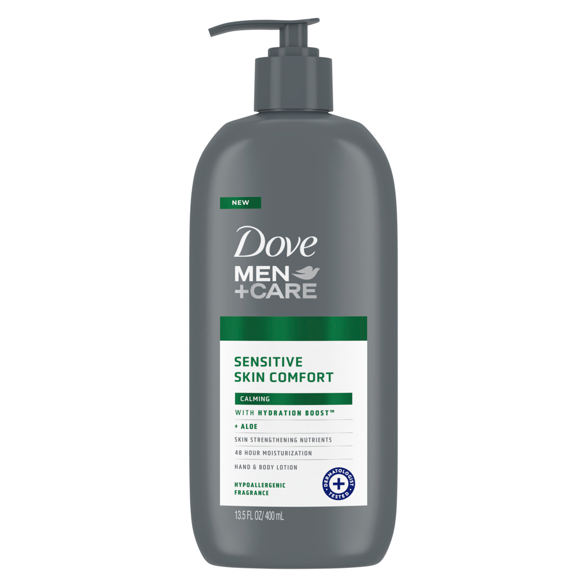 slide 12 of 25, Dove Men+Care Calming Hand & Body Lotion, 13.5 oz, 1 ct