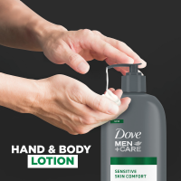 slide 2 of 25, Dove Men+Care Calming Hand & Body Lotion, 13.5 oz, 1 ct