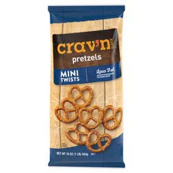 Crav'n Flavor Mini Twists Pretzels 16 oz