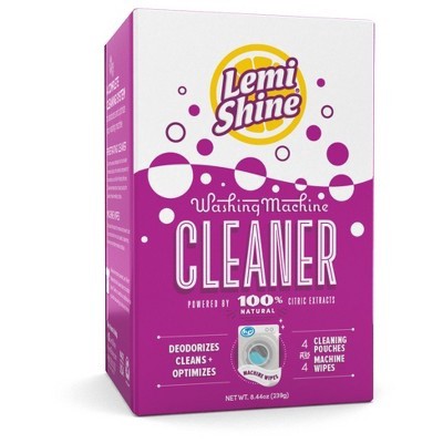 slide 1 of 5, Lemi Shine Washing Machine Cleaner 8.44 oz, 4 ct