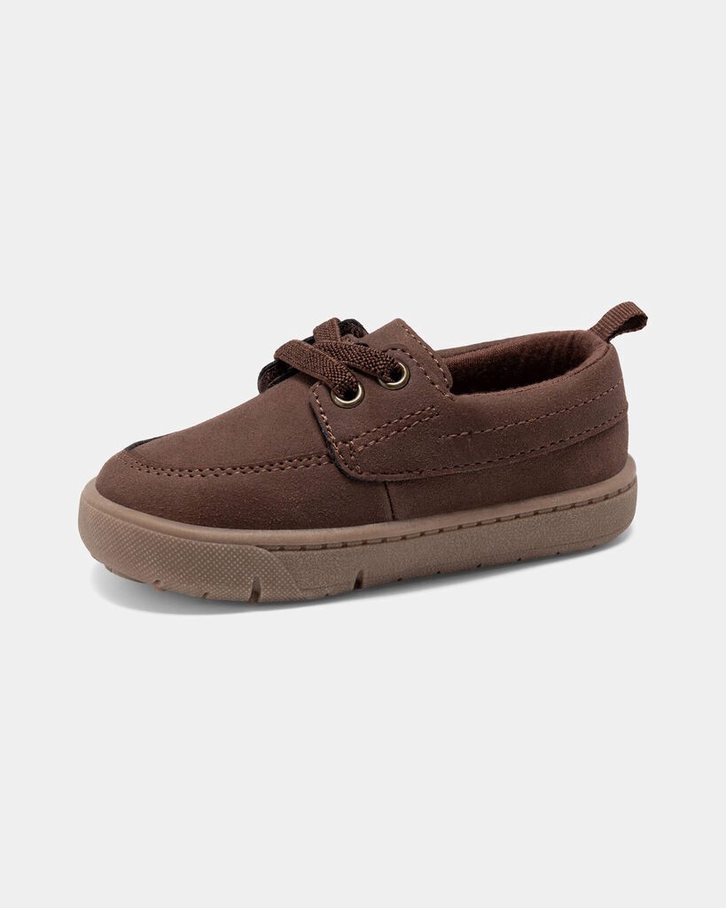 slide 2 of 6, Carter's Baby Boy Every Step® First Walker Casual Shoes - Brown Brown 5.5, 1 ct