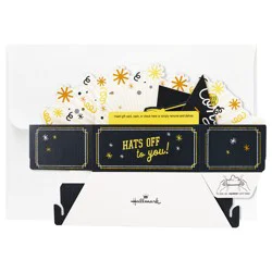 Hallmark Paper Wonder Musical Pop Up Graduation Card and Gift Card Holder (Plays Celebration)