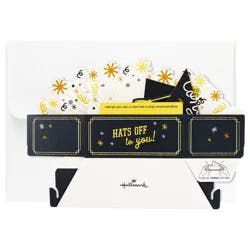 Hallmark Paper Wonder Musical Pop Up Graduation Card and Gift Card Holder (Plays Celebration)