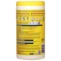 slide 2 of 22, Meijer Disinfecting Wipes, Lemon Scent, 75 ct