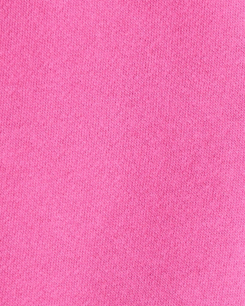 slide 2 of 3, Carter's Baby Girl DayDream Fleece Drawstring Joggers - Pink Fuchsia 18M, 1 ct