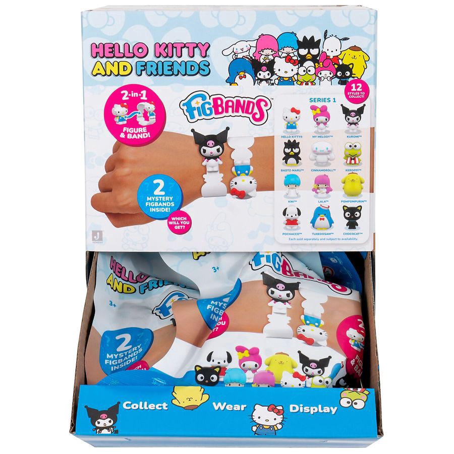 slide 2 of 2, Hello Kitty FigBands Mystery, 2 ct