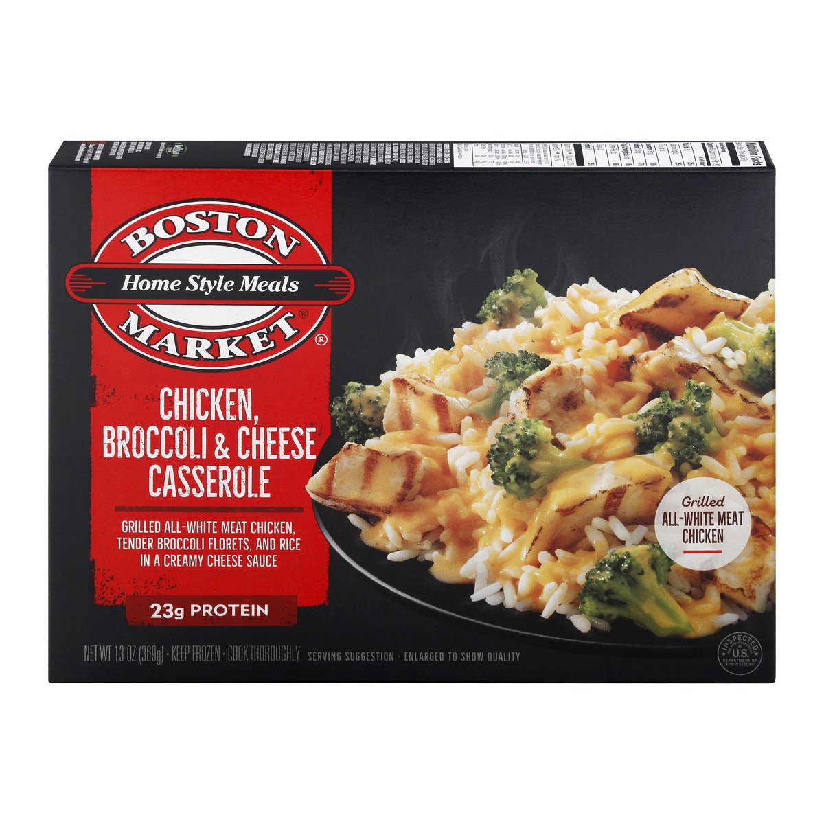 slide 1 of 1, Boston Market Home Style Meals Chicken Broccoli & Cheese Casserole, 13 oz