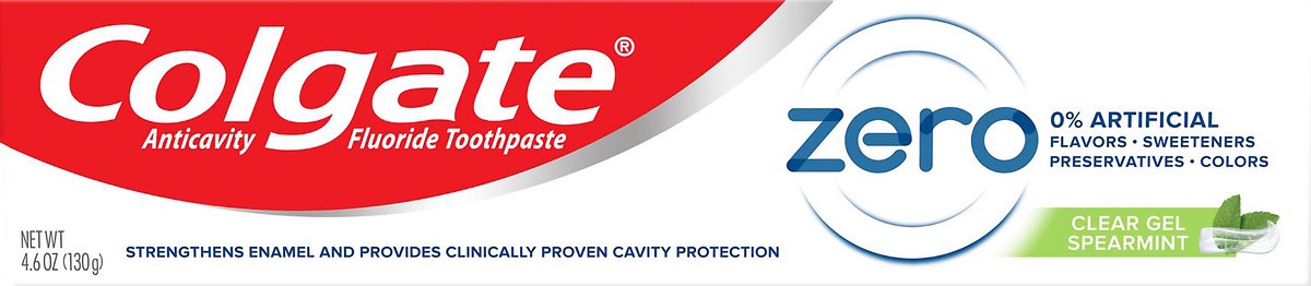 slide 4 of 5, Colgate Spearmint Zero Toothpaste, 4.6 oz