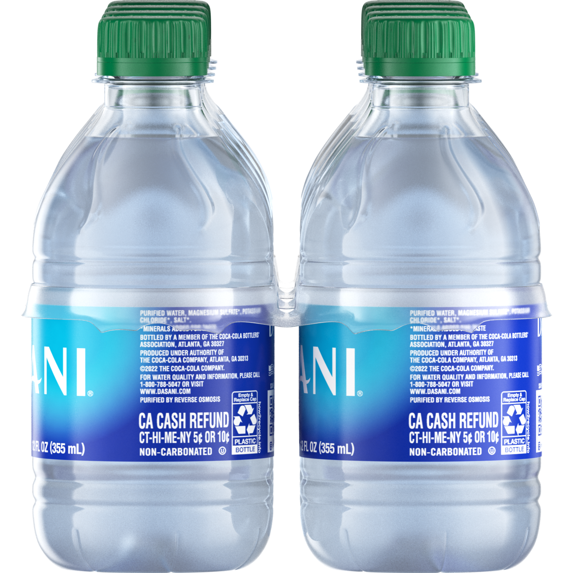 slide 4 of 5, DASANI Purified Water Bottles Enhanced with Minerals, 12 fl oz, 8 Pack, 8 ct; 12 fl oz