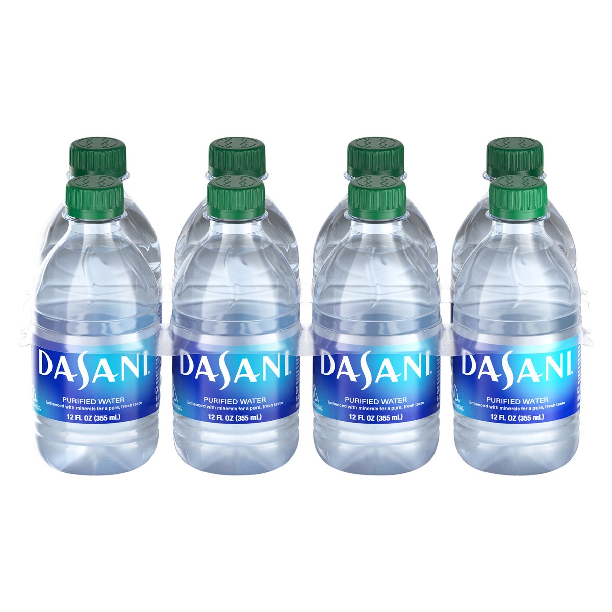slide 1 of 5, DASANI Purified Water Bottles Enhanced with Minerals, 12 fl oz, 8 Pack, 8 ct; 12 fl oz