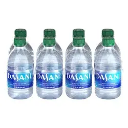 DASANI Purified Water Bottles Enhanced with Minerals, 12 fl oz, 8 Pack