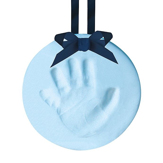 slide 1 of 1, Pearhead Babyprints Keepsake Ornament - Blue, 1 ct