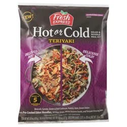 Fresh Express Hot or Cold Teriyaki Salad & Noodle Meal Kit 16.9 oz
