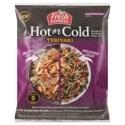 Fresh Express Hot or Cold Teriyaki Salad & Noodle Meal Kit 16.9 oz