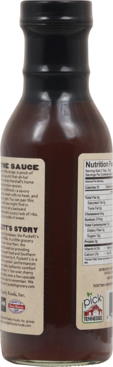 slide 8 of 14, Puckett's Memphis Style Original BBQ Sauce 14 oz, 14 oz