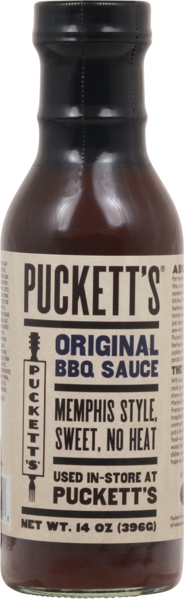 slide 2 of 14, Puckett's Memphis Style Original BBQ Sauce 14 oz, 14 oz