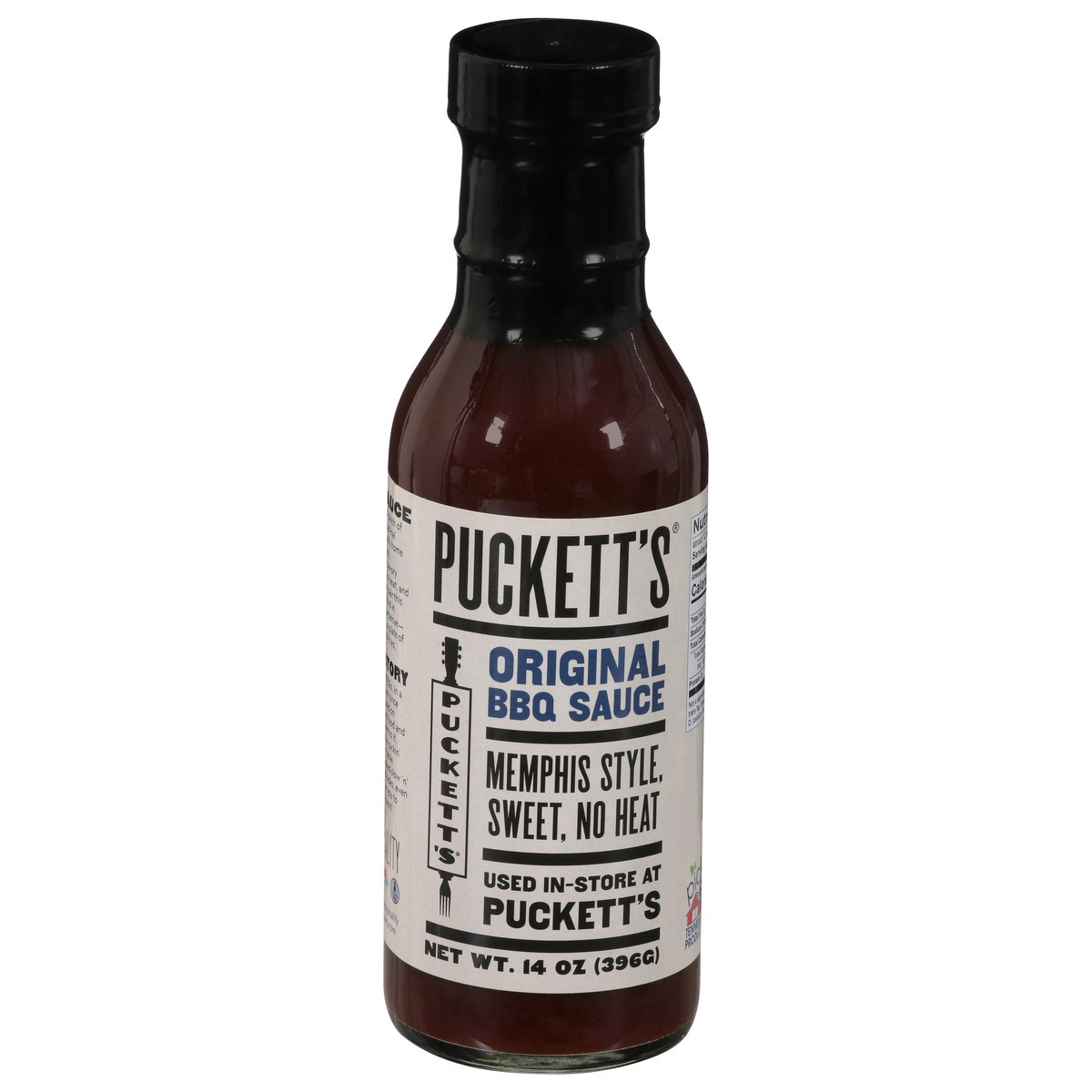 slide 1 of 14, Puckett's Memphis Style Original BBQ Sauce 14 oz, 14 oz