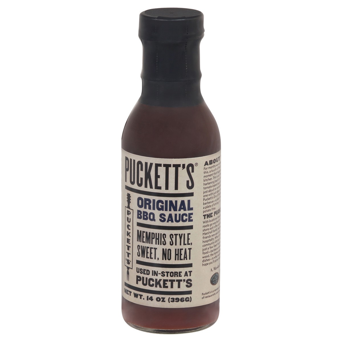 slide 10 of 14, Puckett's Memphis Style Original BBQ Sauce 14 oz, 14 oz