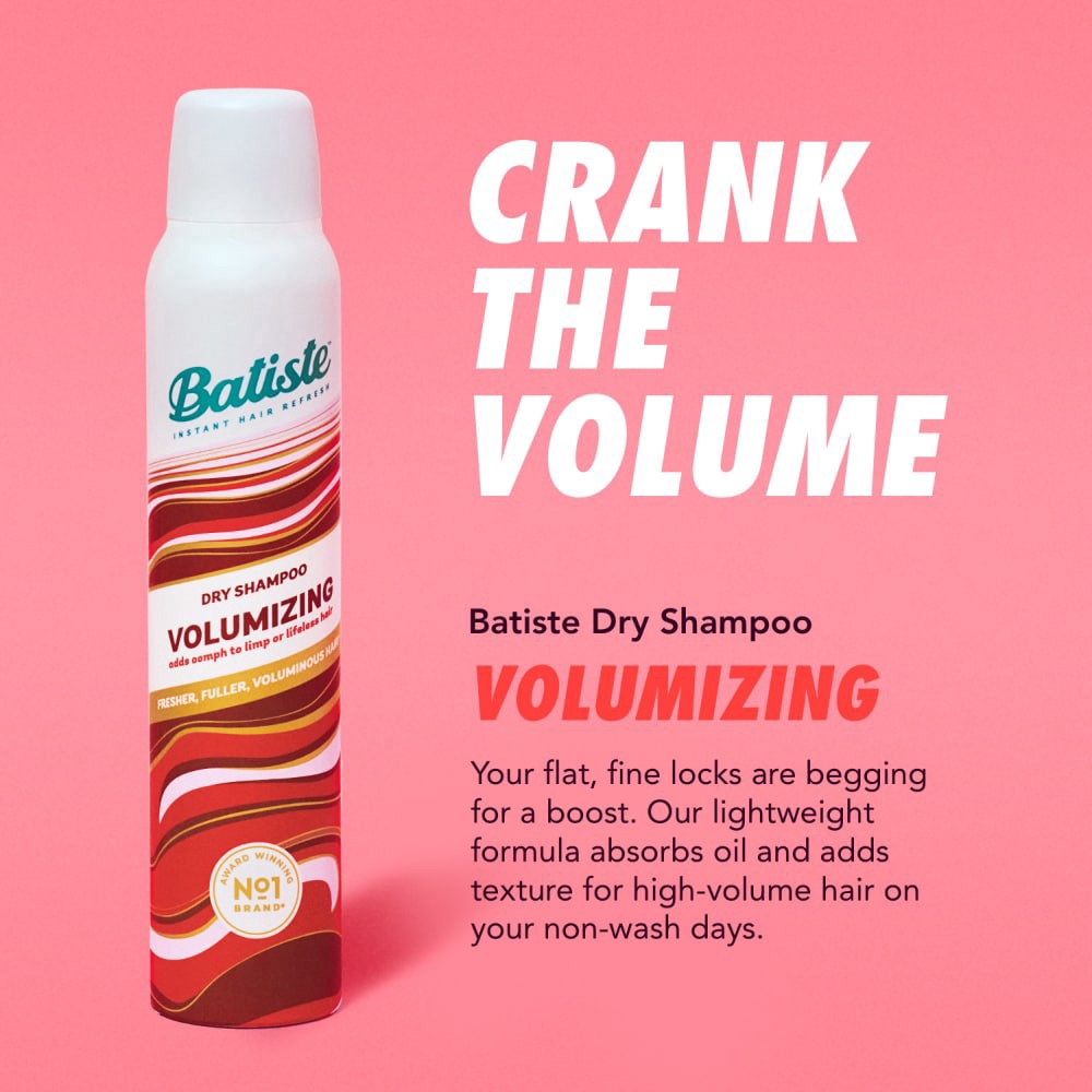 slide 2 of 6, Batiste Dry Shampoo Volumizing Travel Size, 1.06 oz