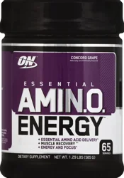 Optimum Nutrition Amino Energy Concord Grape - 1.29 lb