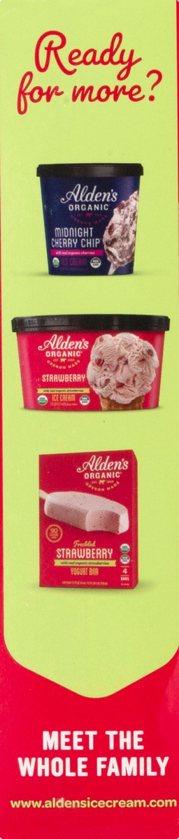 slide 7 of 9, Aldens Organic Organic Strawberry Ice Cream Sandwiches, 14 fl oz