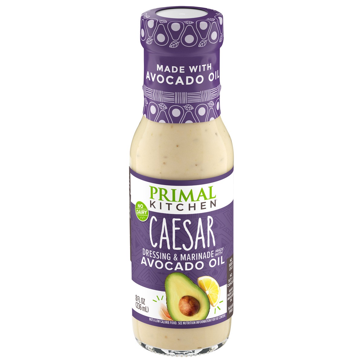 slide 1 of 9, Primal Kitchen Caesar Dressing & Marinade 8 fl oz, 8 fl oz