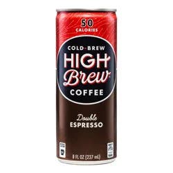 High Brew Coffee Cold-Brew Double Espresso Coffee 8 oz