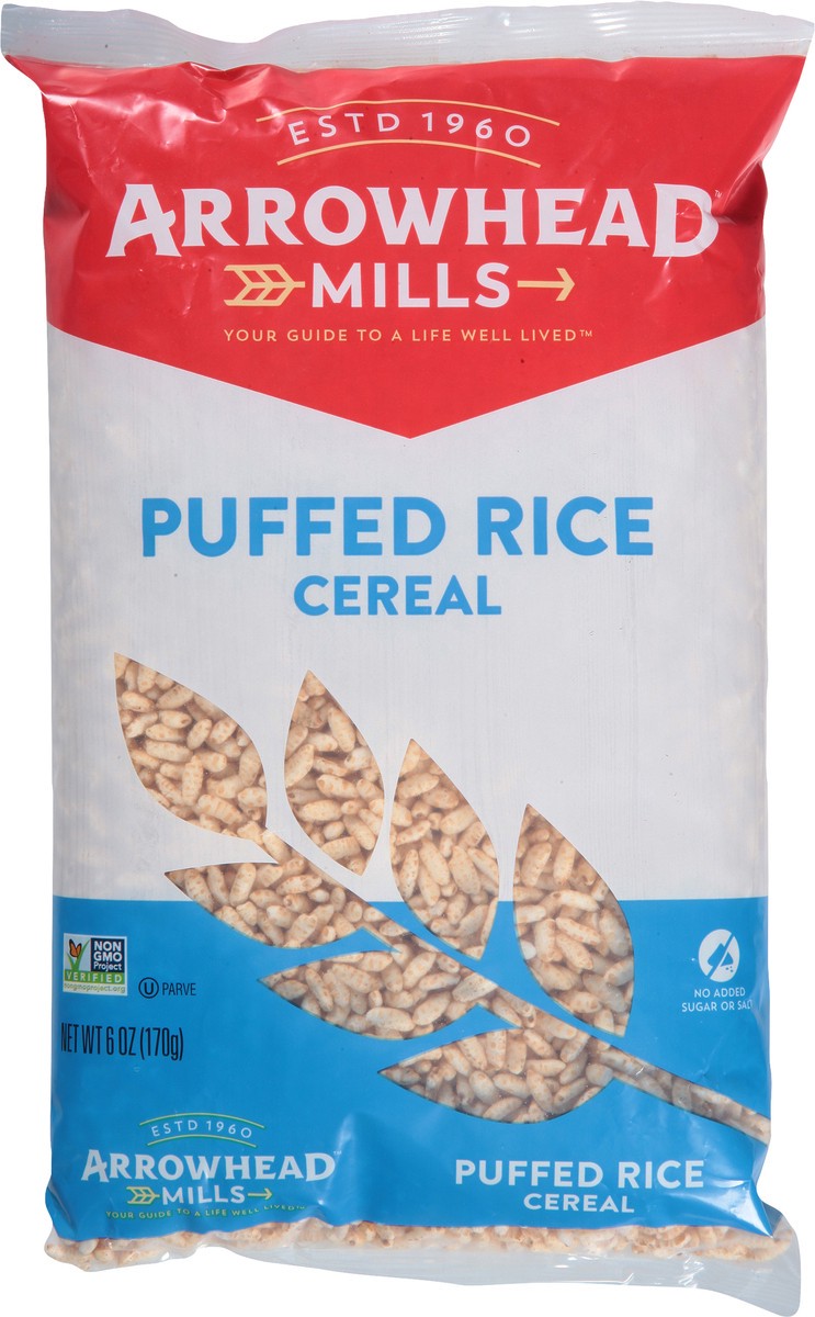 slide 9 of 9, Arrowhead Mills Puffed Rice Cereal, 6 Oz Bag, 6 oz