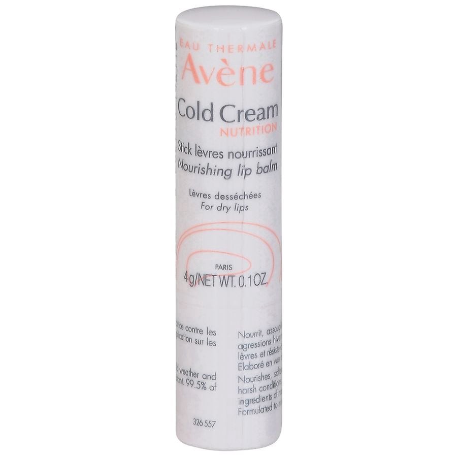 slide 1 of 5, Avene Cold Cream Lip Balm, 0.1 oz