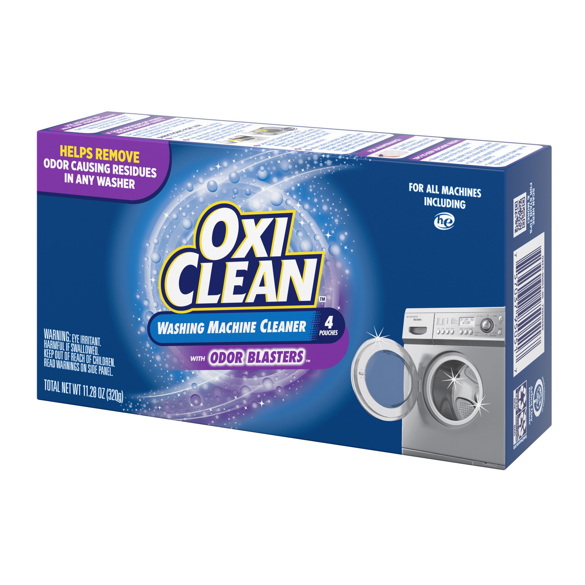 slide 3 of 5, Oxi-Clean Washing Machine Cleaner with Odor Blasters, 4 Count, 4 ct