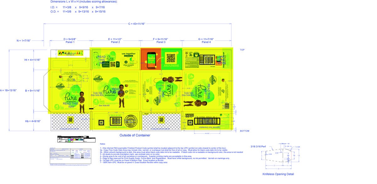 slide 8 of 8, Pampers Pure Baby Diapers, Size 4 (22-37 lbs), 58 count, Up to 100% Leakproof, Premium Hypoallergenic Soft Diapers, 52 ct