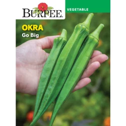 Burpee Go Big Okra Seeds