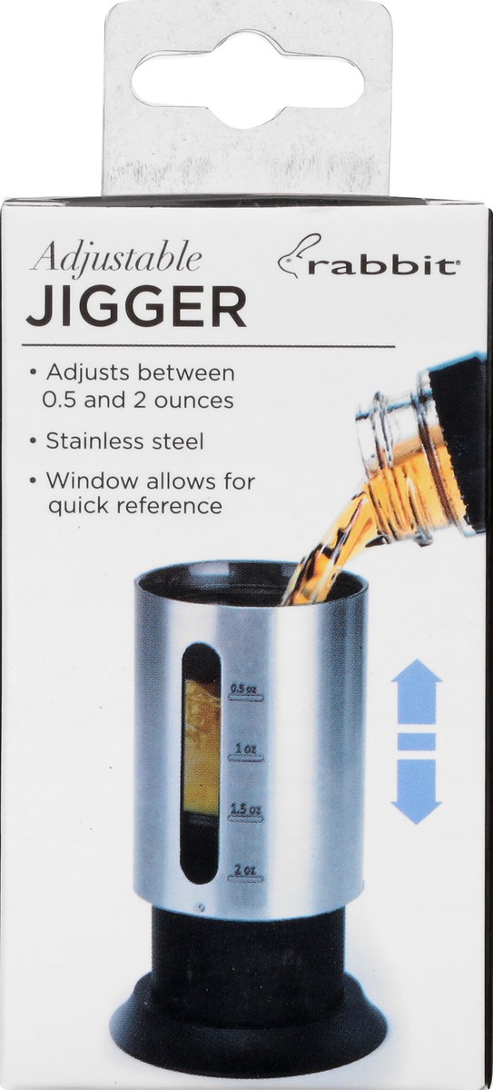 slide 4 of 9, Rabbit Adjustable Jigger 1 ea, 1 ct