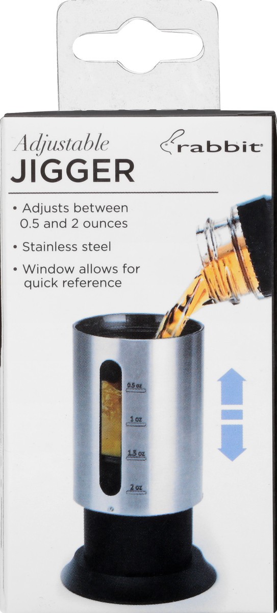 slide 1 of 9, Rabbit Adjustable Jigger 1 ea, 1 ct