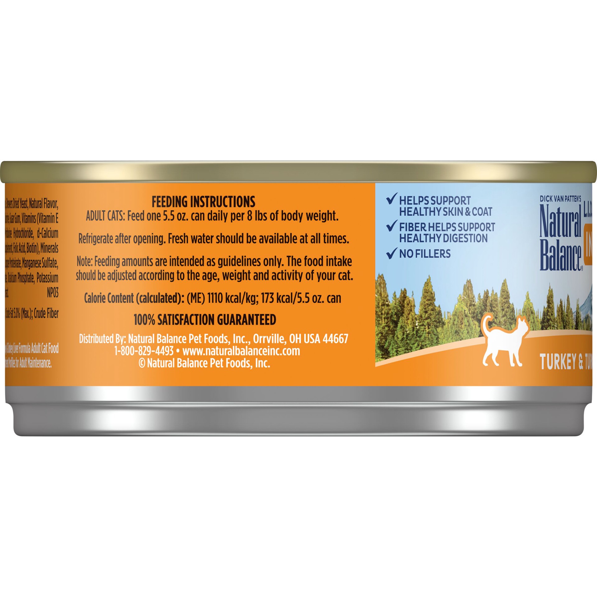 slide 3 of 4, Natural Balance Cat Food 5.5 oz, 5.5 oz