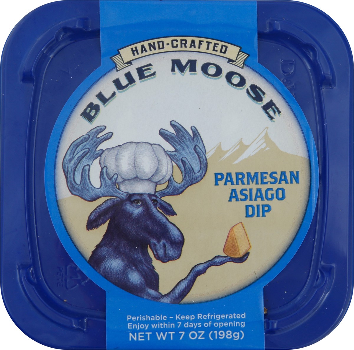 slide 5 of 6, Blue Moose of Boulder Parmesan Asiago Dip, 7 oz